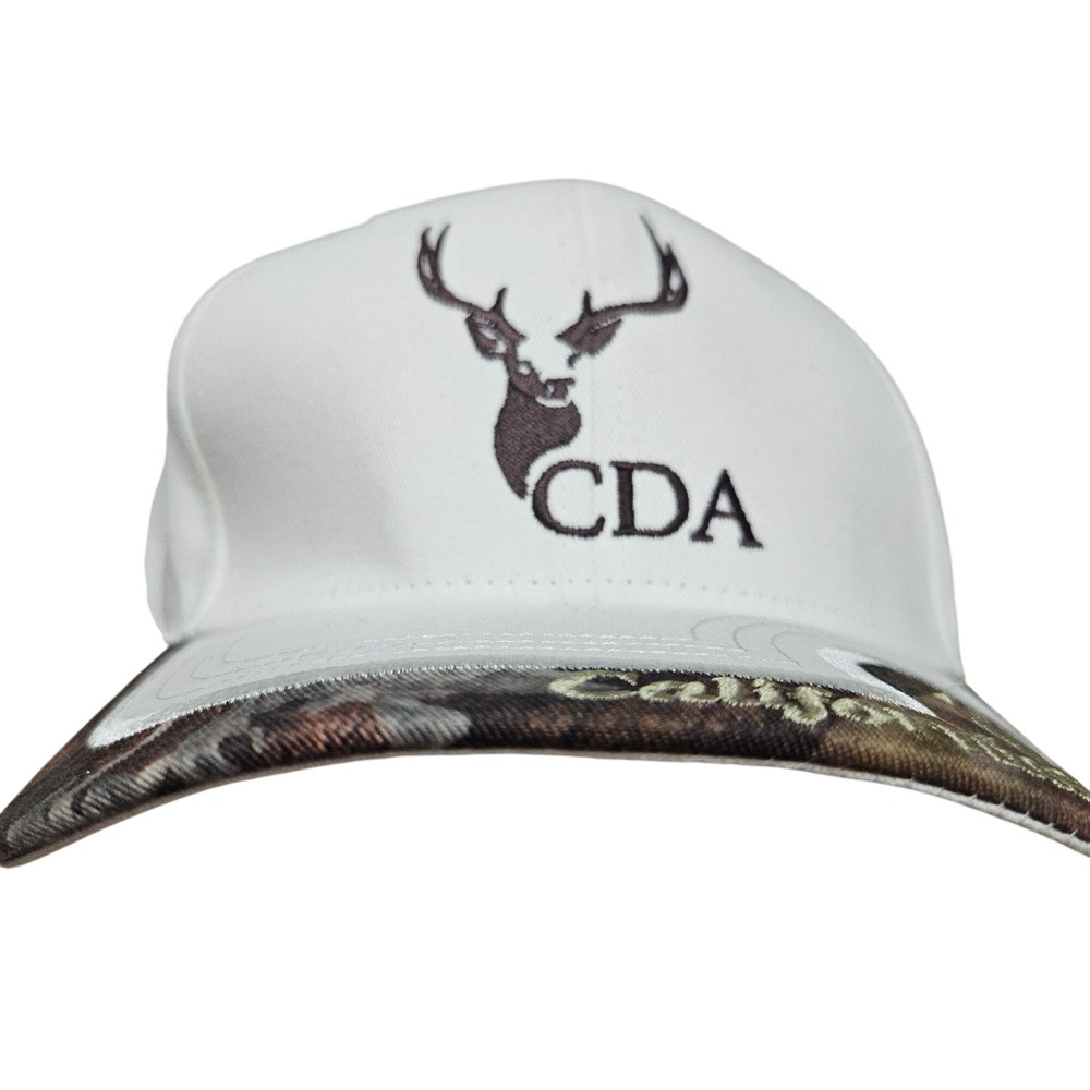 California Deer Association CDA‎ Platinum Series Cap With Camo Brim